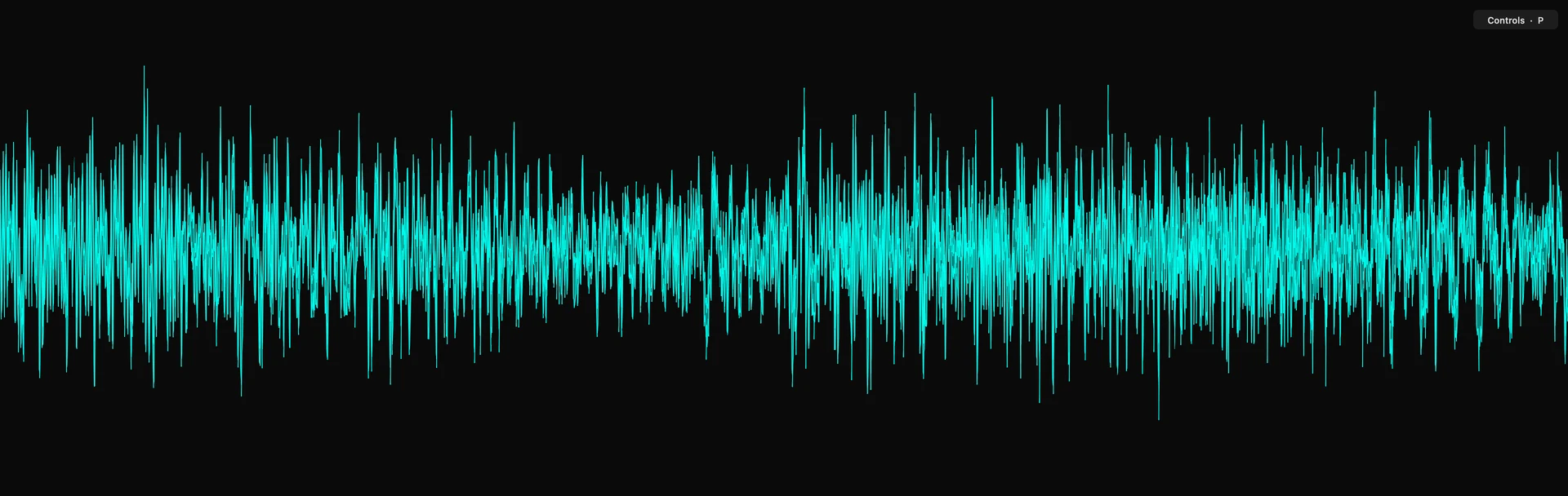 A highly detailed LUMA waveform